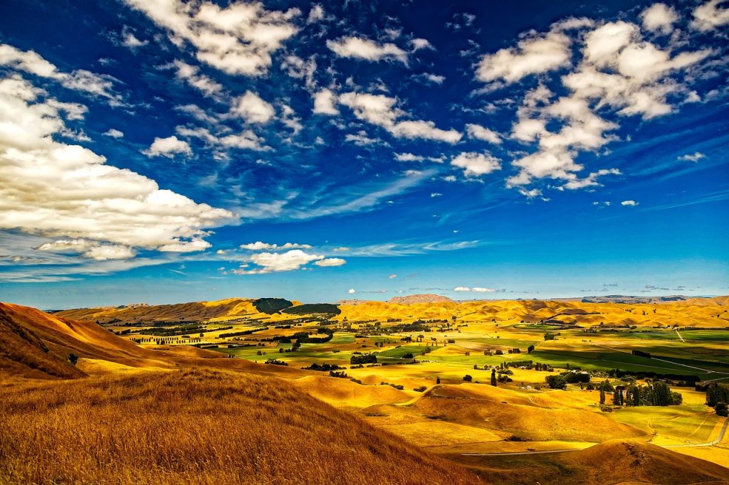 New zealand, sky, clouds — Scratch Card Features on 82 Lottery App