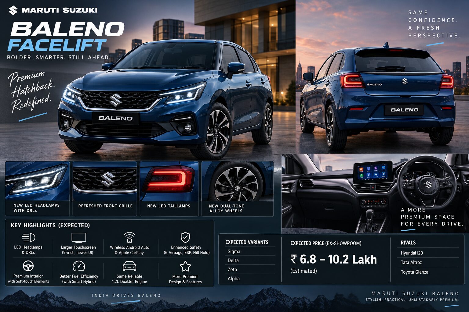baleno facelift