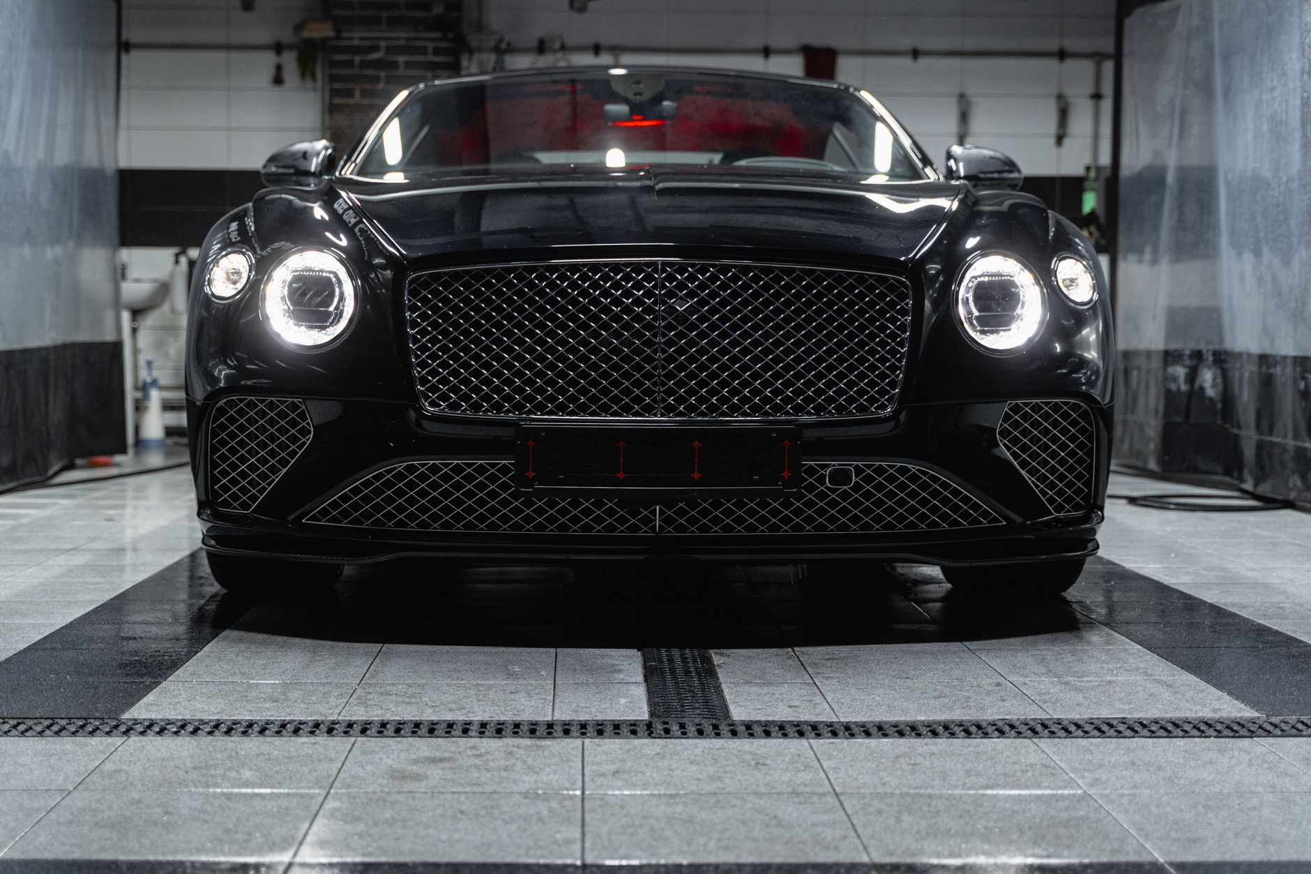 Bentley Torcal production line