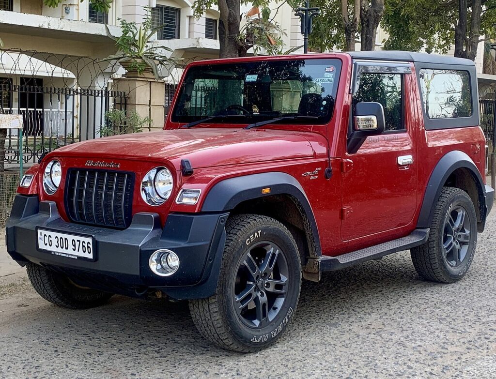 Mahindra Thar facelift