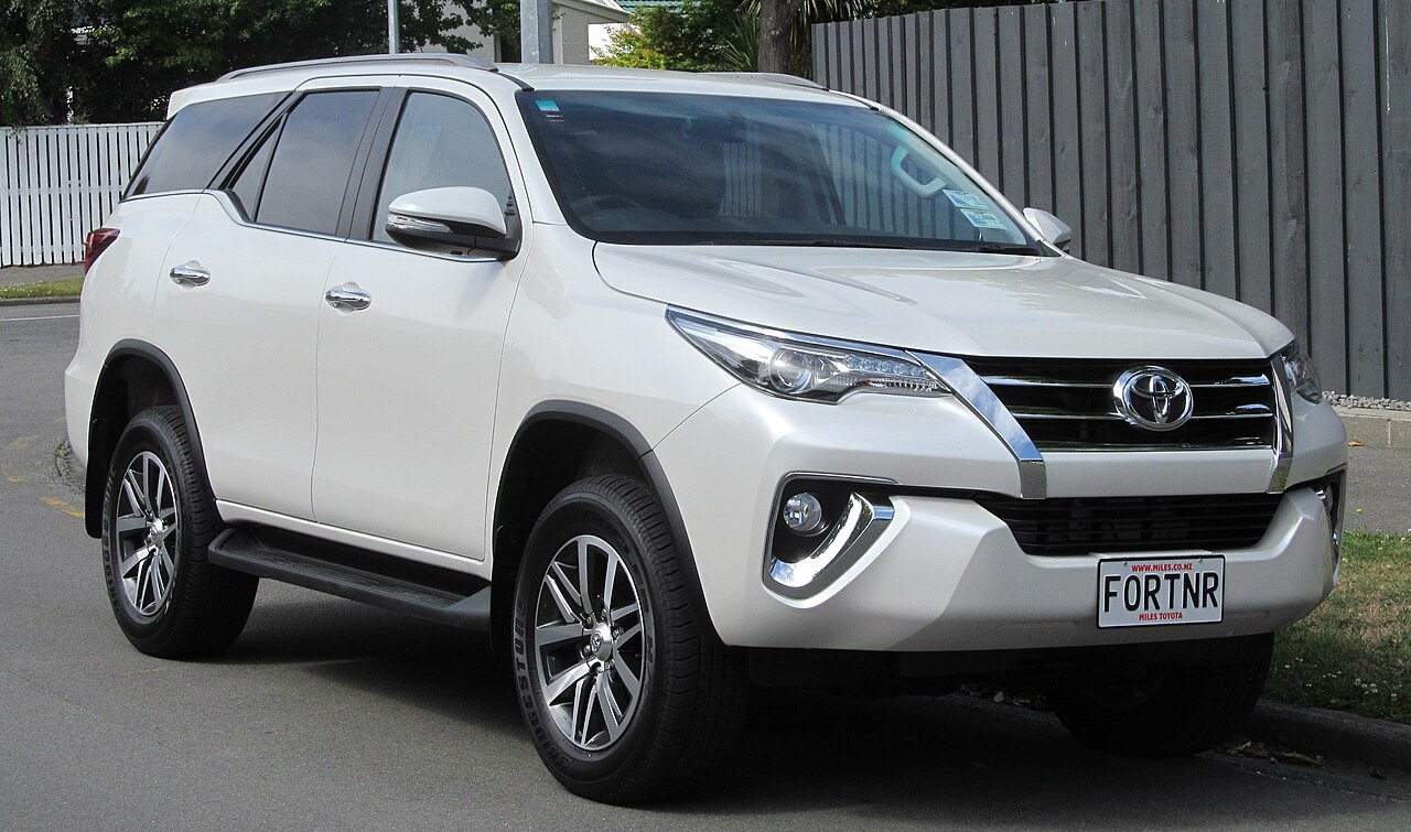 Toyota Fortuner facelift